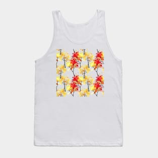 Autumn Leaves Are Falling Tank Top